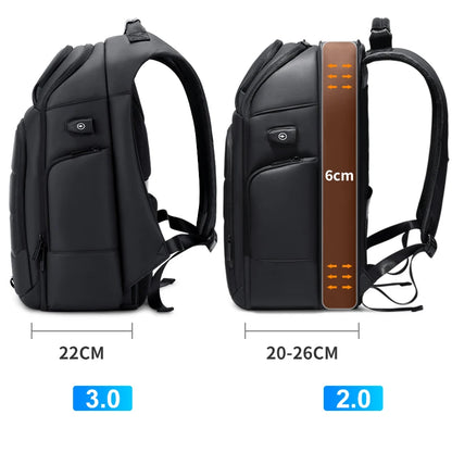 Fenruien Waterproof Backpacks w/ USB Charging