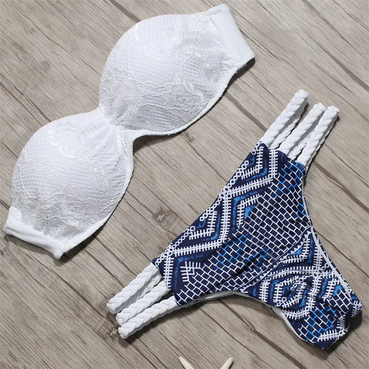 Bandeau Bikini Set