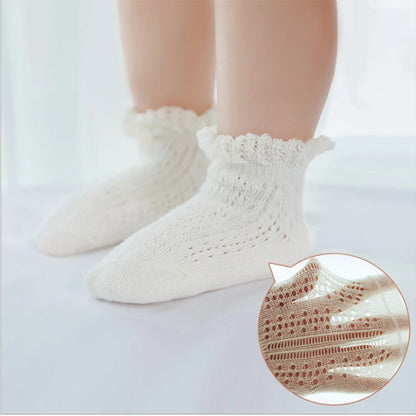 Baby Girls Lace Anti-Slip Socks