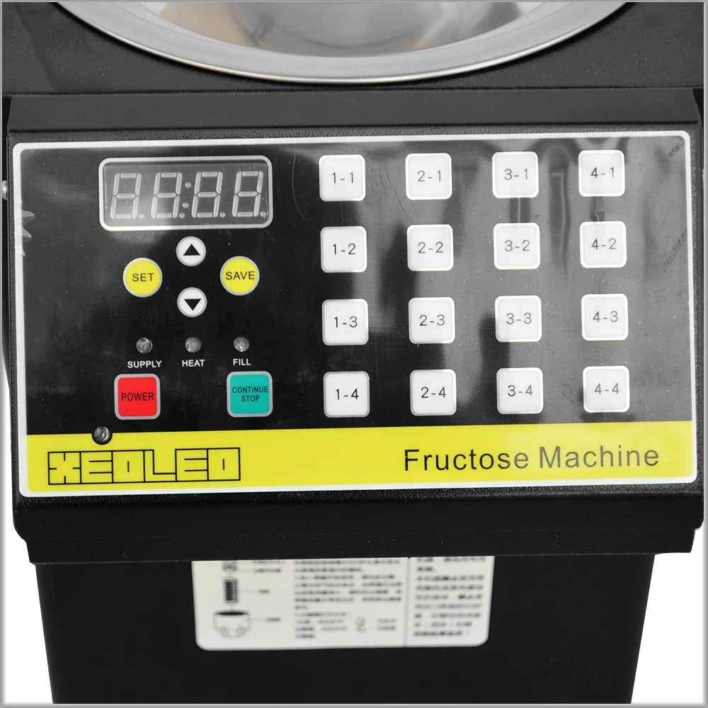 XEOLEO 16 Quantitative Fructose machine Automatic Fructose Dispenser Syrup dispenser Bubble tea shop Milk tea Equipment levulose