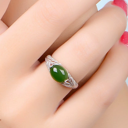 Women's Natural Emerald Japanese and Korean Fashionmongers Jasper