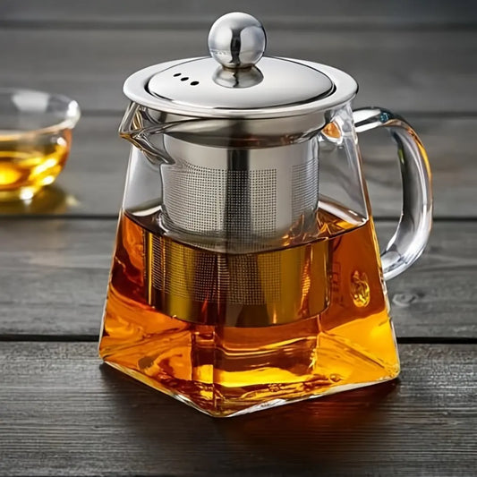 350-950ml Glass Tea pot Teapot With Infuser