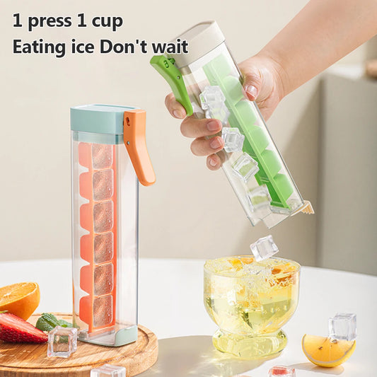 One Handed Press Ice Cube Maker