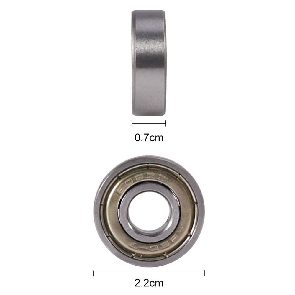 10PCS double shield miniature high carbon steel bearing