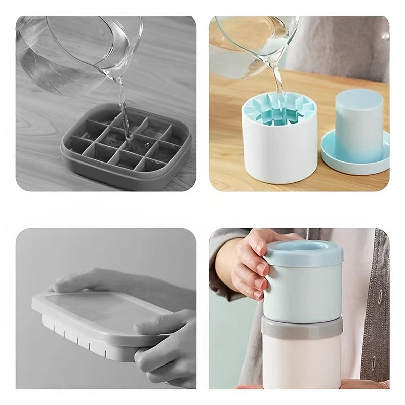 Ice Bucket Cup Mold Ice Maker