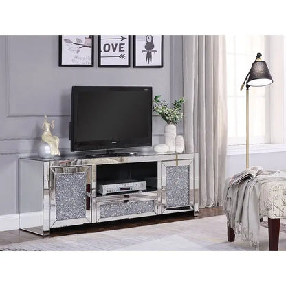 Modern Mirrored TV Stand