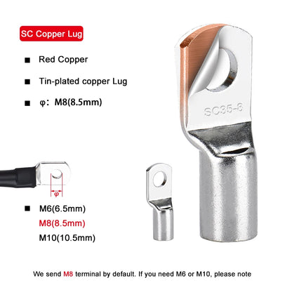 Battery Inverter Connection Cable Set