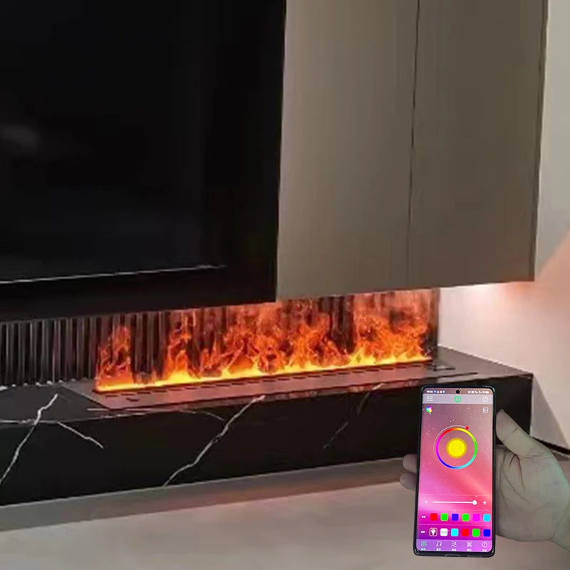 Modern electric fireplace Steam water mist color fire Household decoration fireplace Vapour Water Electric Fire