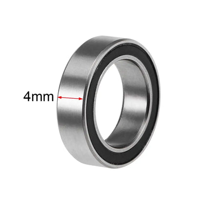 10PCS Rubber seal Deep Groove Ball Bearing