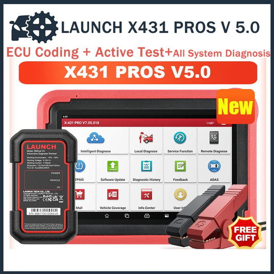 LAUNCH X431 PROS V 5.0 Car Diagnostic Tools OBD2 Scanner Diagnost Auto Automotive Scan Autoscanner Diagnosis Free Shipping