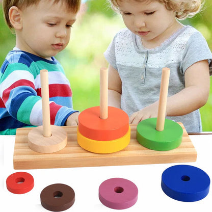 Wooden Stacking Tower Toy