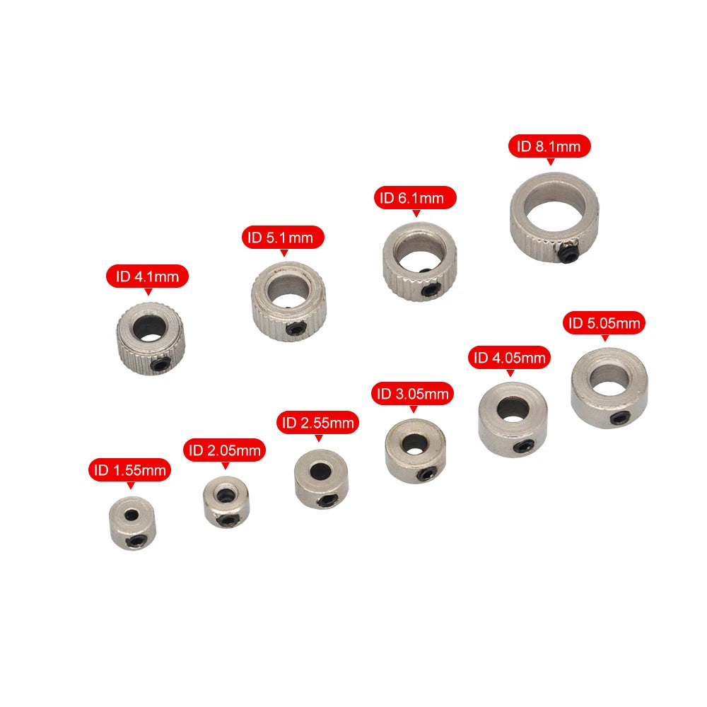 10PCS Metal Wheel Lock Collar