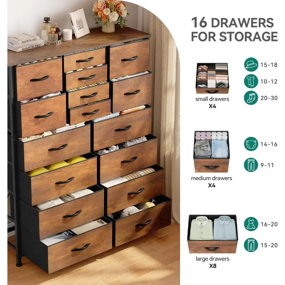 16 Drawer Dresser