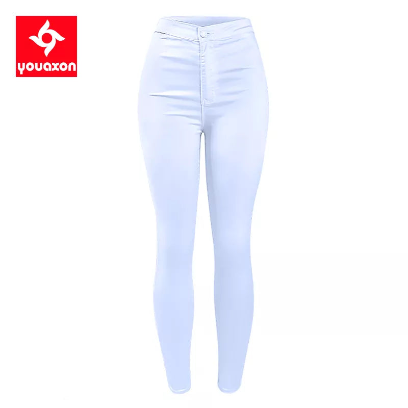 1888 Youaxon Women`s High Waist Skinny Denim Jeans