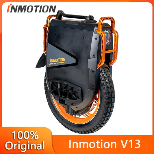 US Stock INMOTION V13 Electric Unicycle 126V 3024Wh Battery 90km/h Speed 4500W Motor 150km Range Touch Screen EUC Monowheel