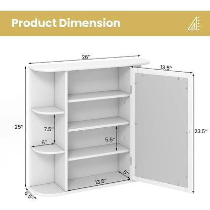 Bathroom Medicine Cabinet with Mirror