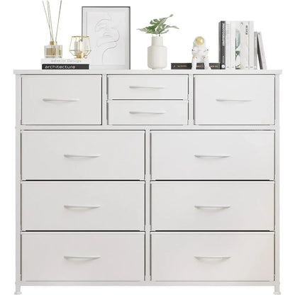 8 Drawer Dresser (White)