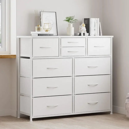 8 Drawer Dresser (White)