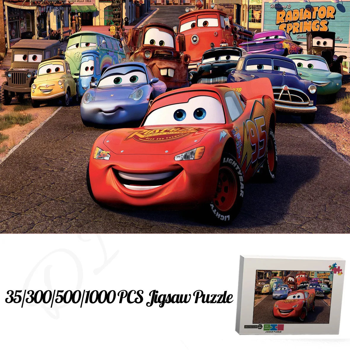 Disney Animated Film Cars Jigsaw Puzzles