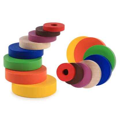 Wooden Stacking Tower Toy