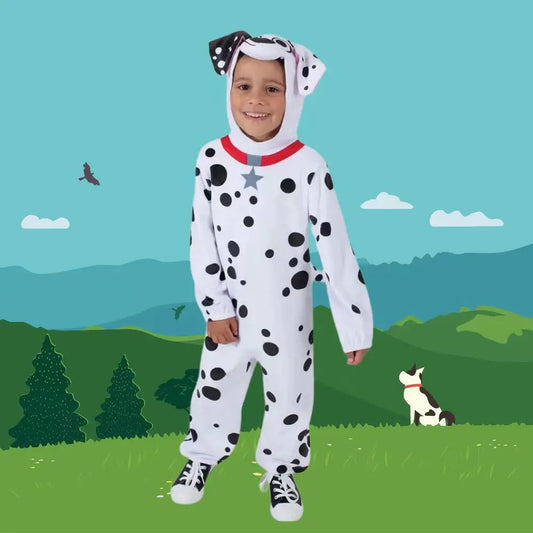 Kids Plush Cartoon Dalmatians Dog