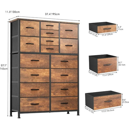 16 Drawer Dresser