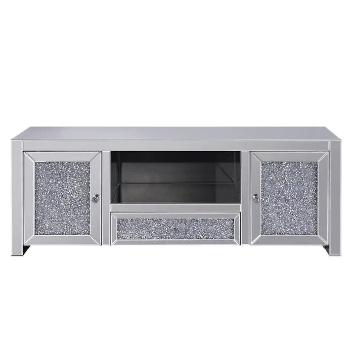 Modern Mirrored TV Stand