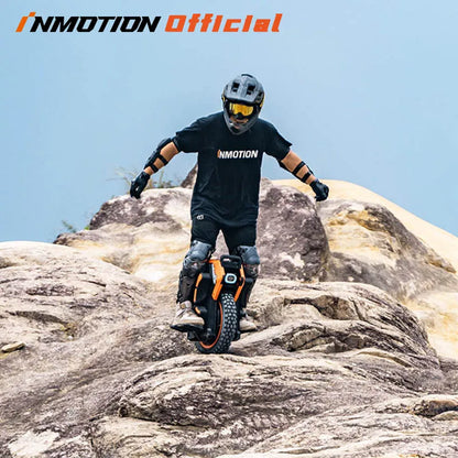 INMOTION V14 Unicycle Explorer No. 1 Uff-Road high-Speed Shock Absorption Adventure 134V 2400Wh Battery 4000W