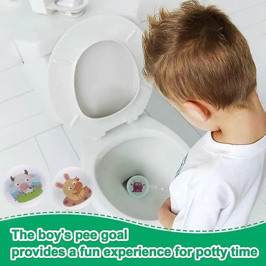 Color Changing Toilet Targets Stickers for Potty Training