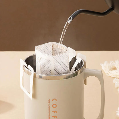 WORTHBUY Coffee Mug With Straw