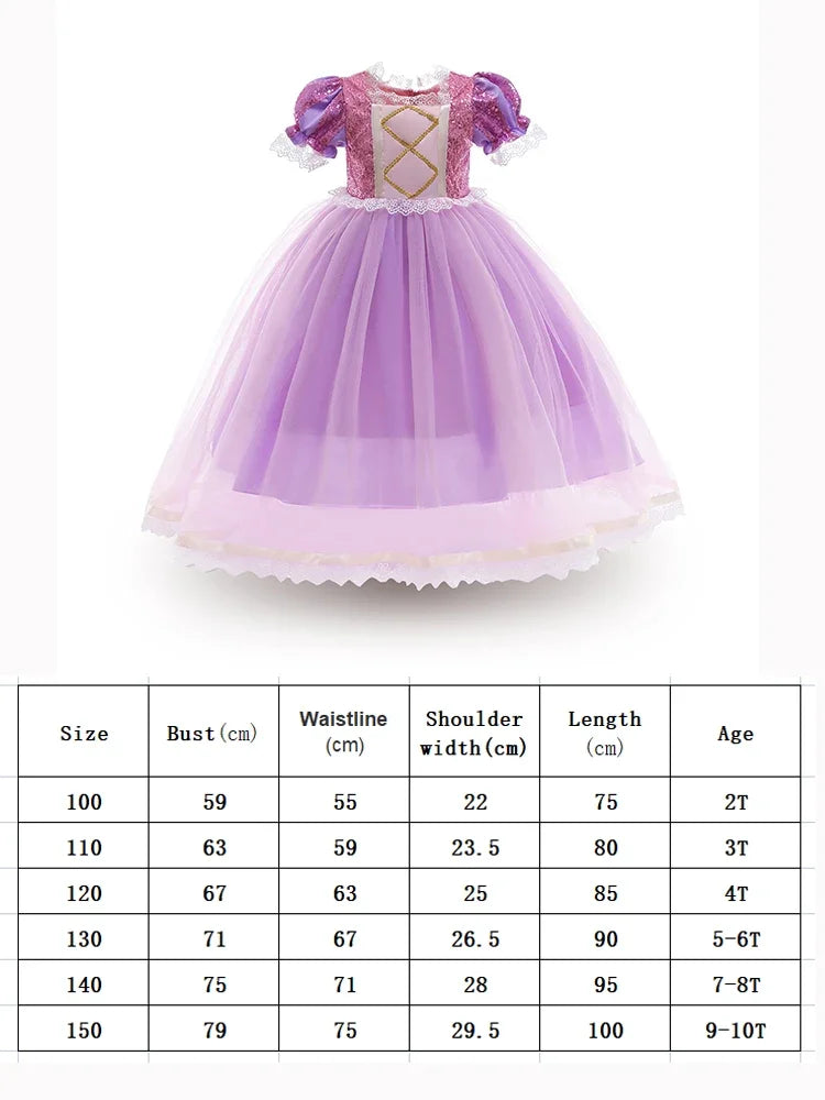 Girl Rapunzel Costume