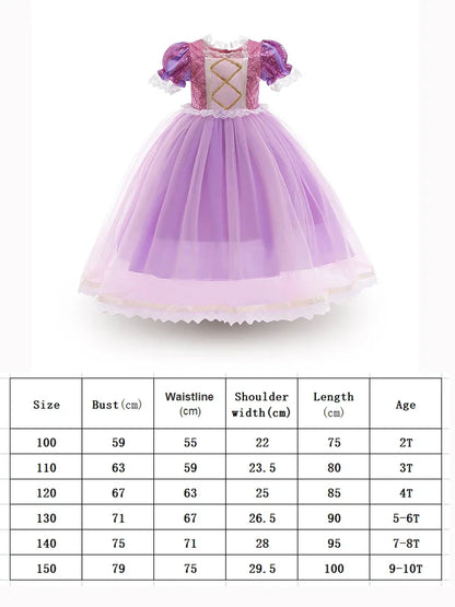 Girl Rapunzel Costume