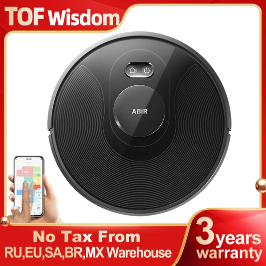 ABIR X8 Robot Vacuum Cleaner (Floor Mapping, Multi Surface)