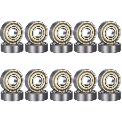 10PCS double shield miniature high carbon steel bearing