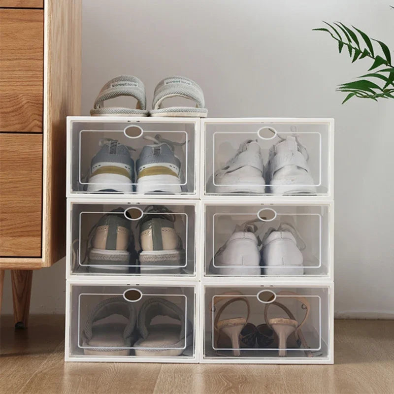 1p Shoe Boxes Organizer  Stackable