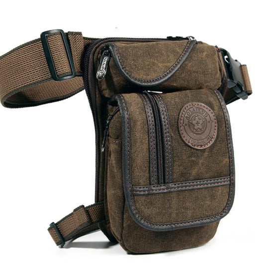 Men's Canvas Drop Leg Bag