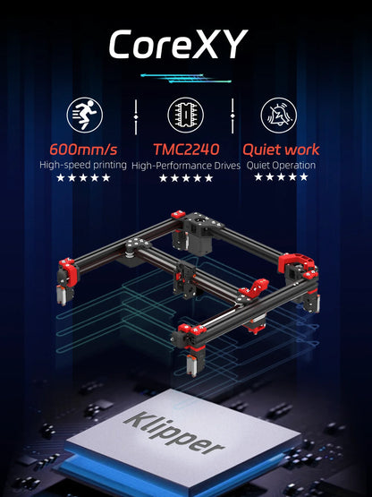 Voron 2.4 R2 Corexy 3D Printer SIBOOR V2.4 R2 [Aug，2023] Included ABS Printed Parts Impresora 3D 350x350x350mm 300x300x300mm