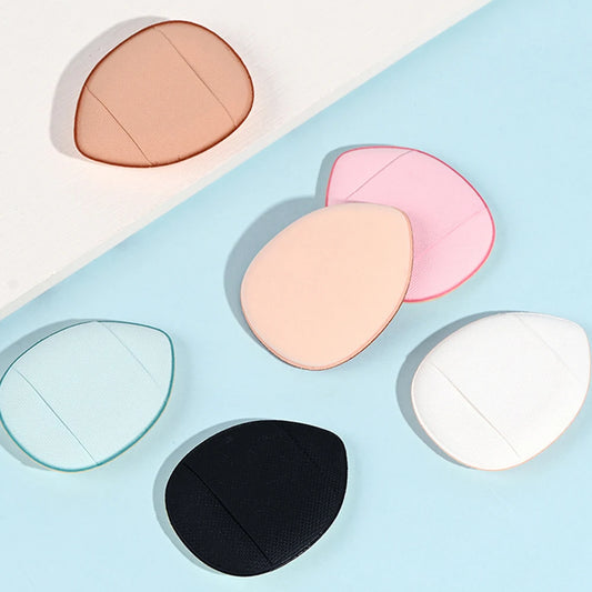 Makeup Tools Loose Powder Makeup Simple Finger Puff Beauty And Health Water Droplet Shape Breathable Mini Wet And Portable