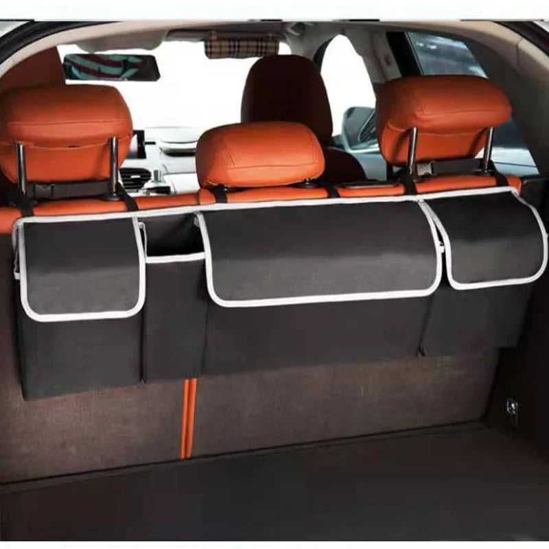 Adjustable Car Trunk Organizer Backseat Storage Bag