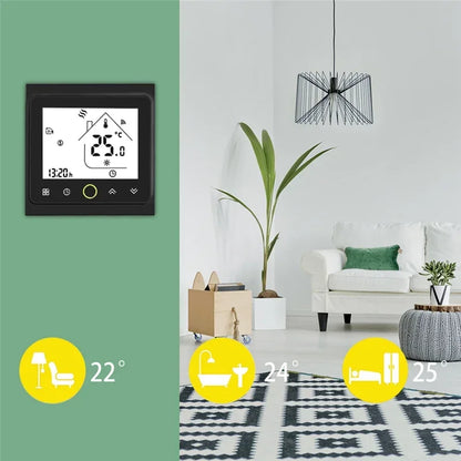 Smart WiFi Thermostat Temperature Controller Water Electric Warm Floor Heating Water Gas Boiler Works with Echo Google Home Tuya