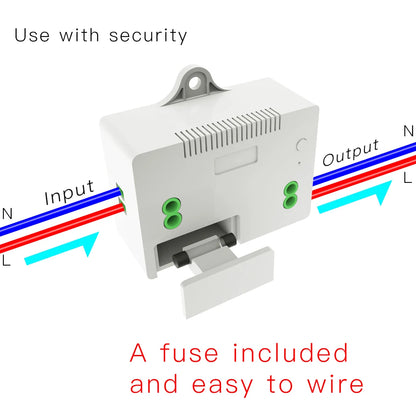 MOES RF433 Wireless Switch No Battery Remote Control Wall Light Switch Self Powered No Wiring Needed Wall Panel Transmitter.