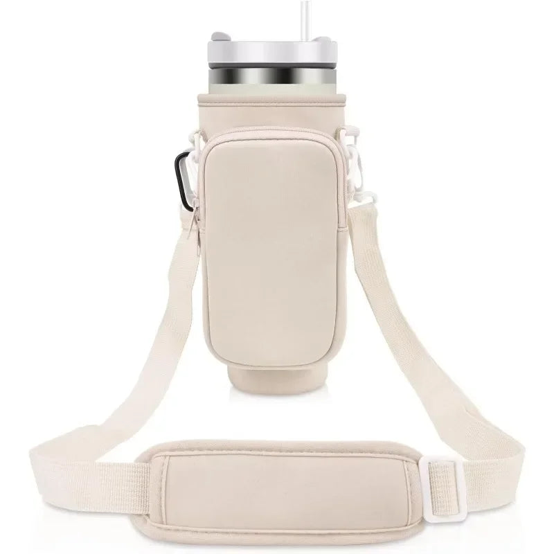 Water Bottle Bag with Handle Compatible with Stanley 40 oz